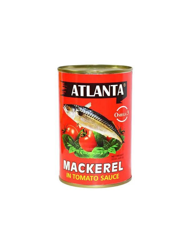 ATLANTA MACKEREL RED (H.O) IN TOMATO SAUCE - 24*425G