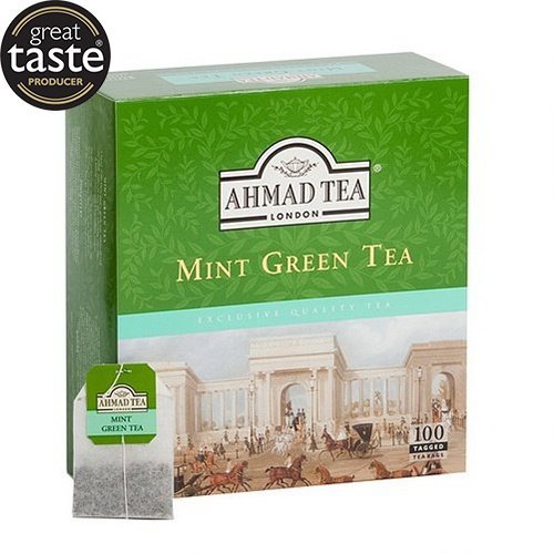 Ahmad Tagged Mint Green Tea - 12*100*2gm