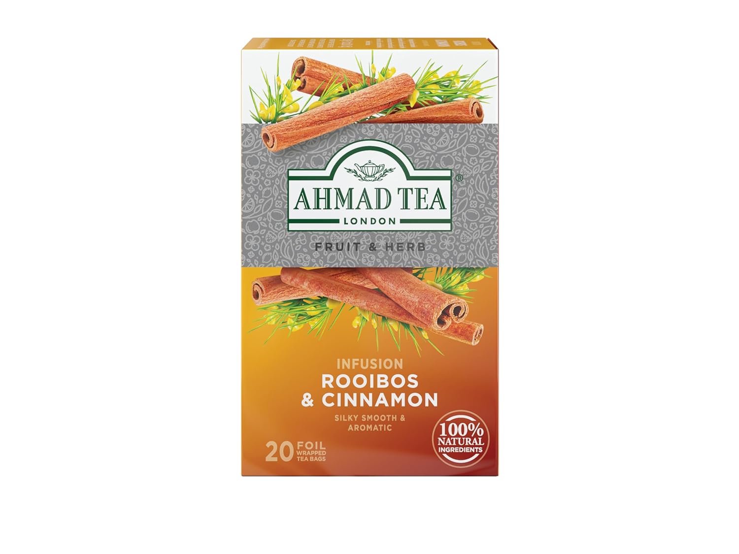 Ahmad Tea Rooibos & Cinnamon - 6*40gm