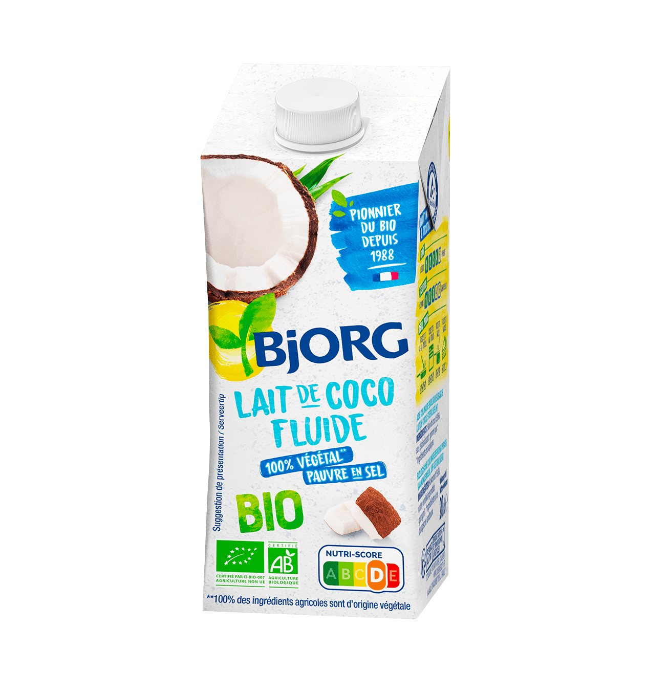 Bjorg Coconut Cooking Milk - 24*200ml