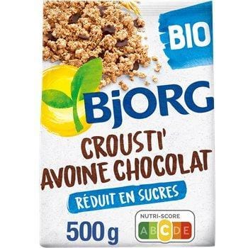 Bjorg Crousti Natural Oat Cereal - 10*500gm