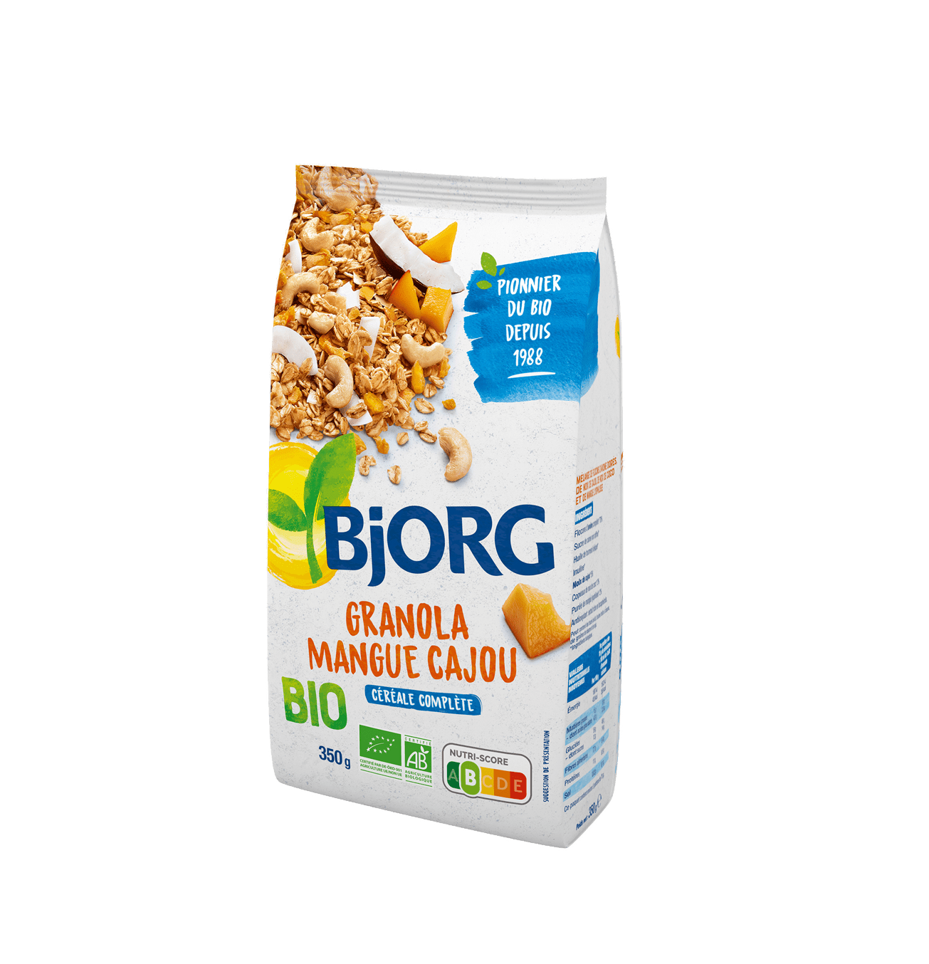 Bjorg Mango Cashew Granola Cereals - 6*350gm