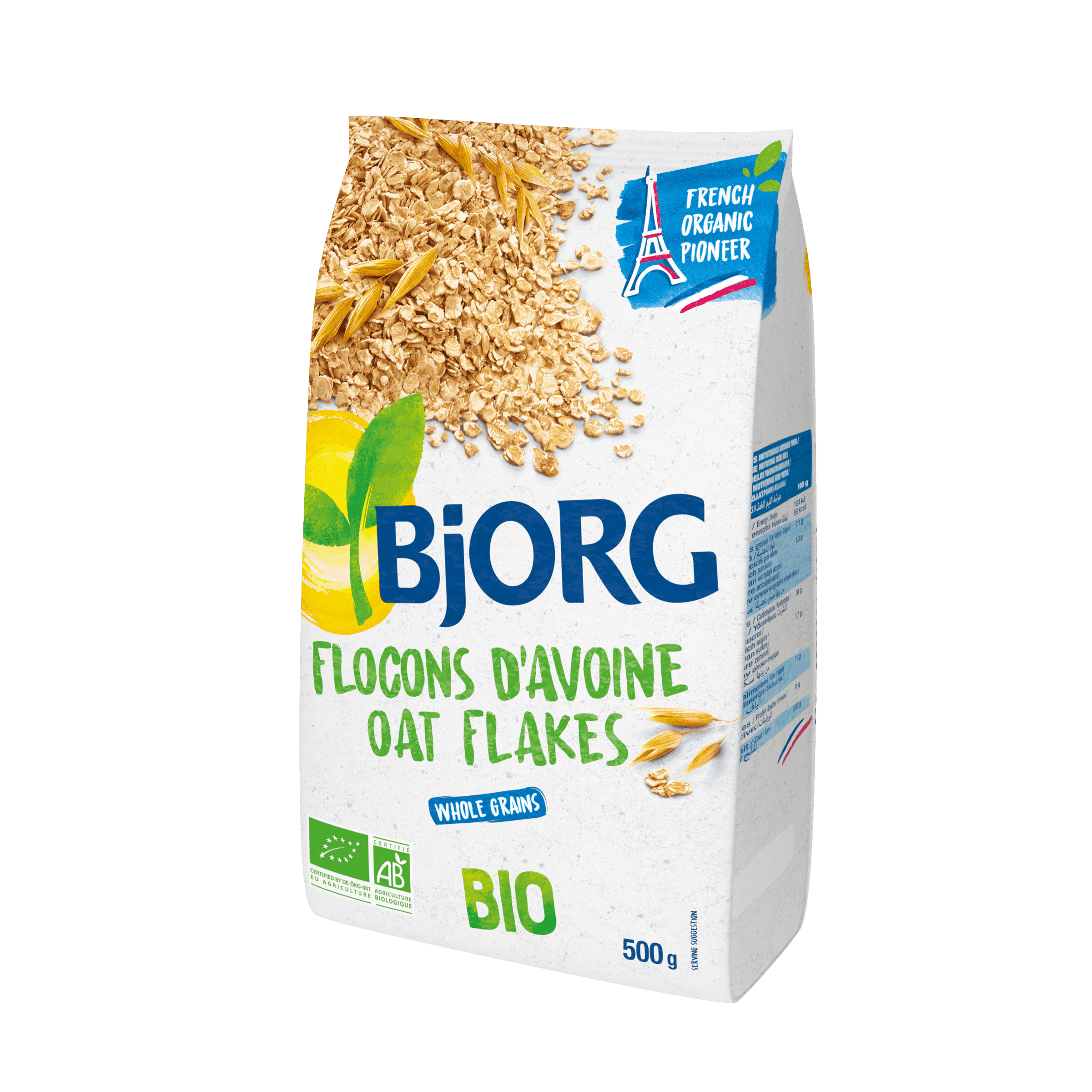 Bjorg Oat Flakes - 12*500gm