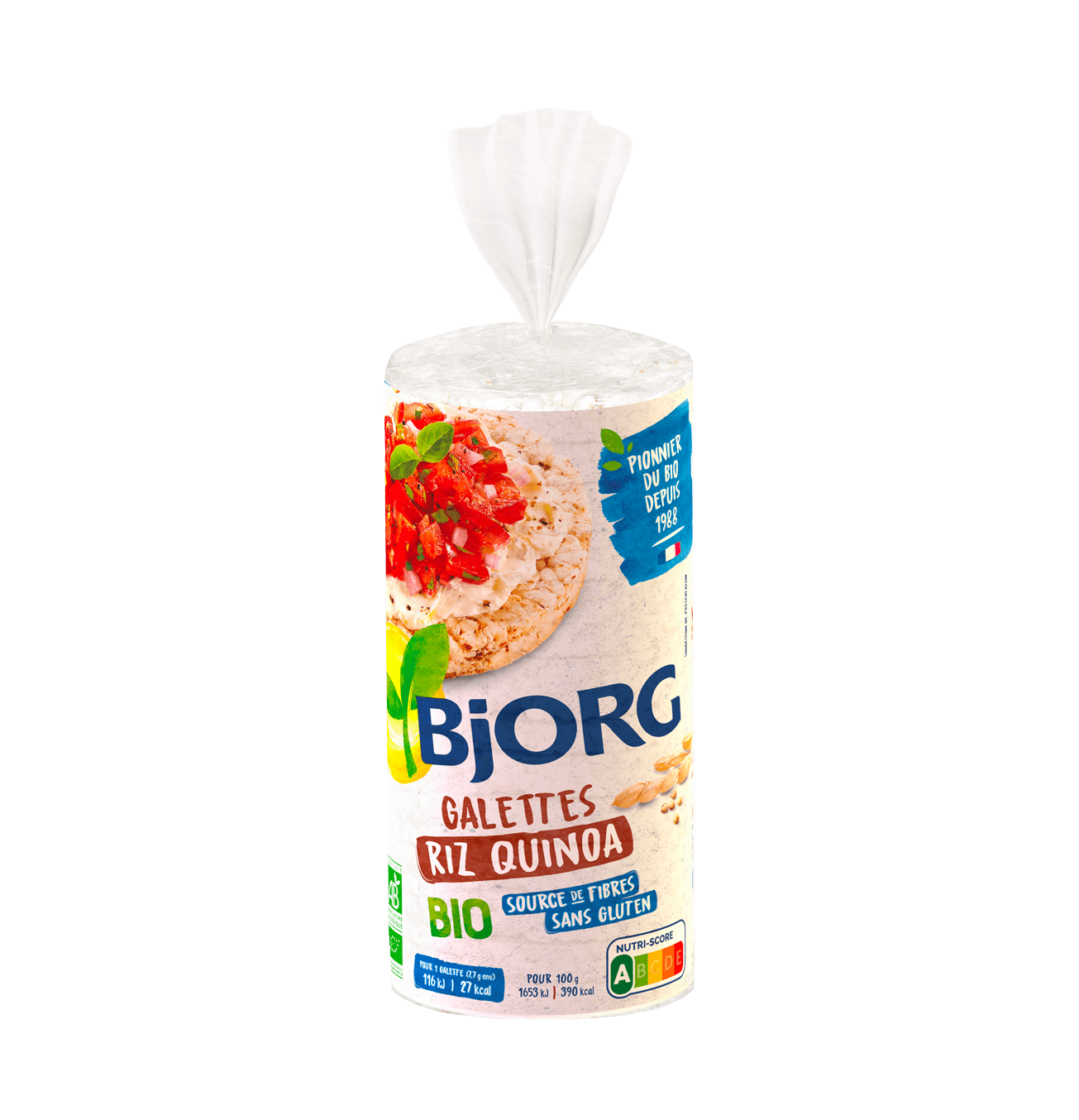 Bjorg Quinoa Rice Cake - 12*130gm