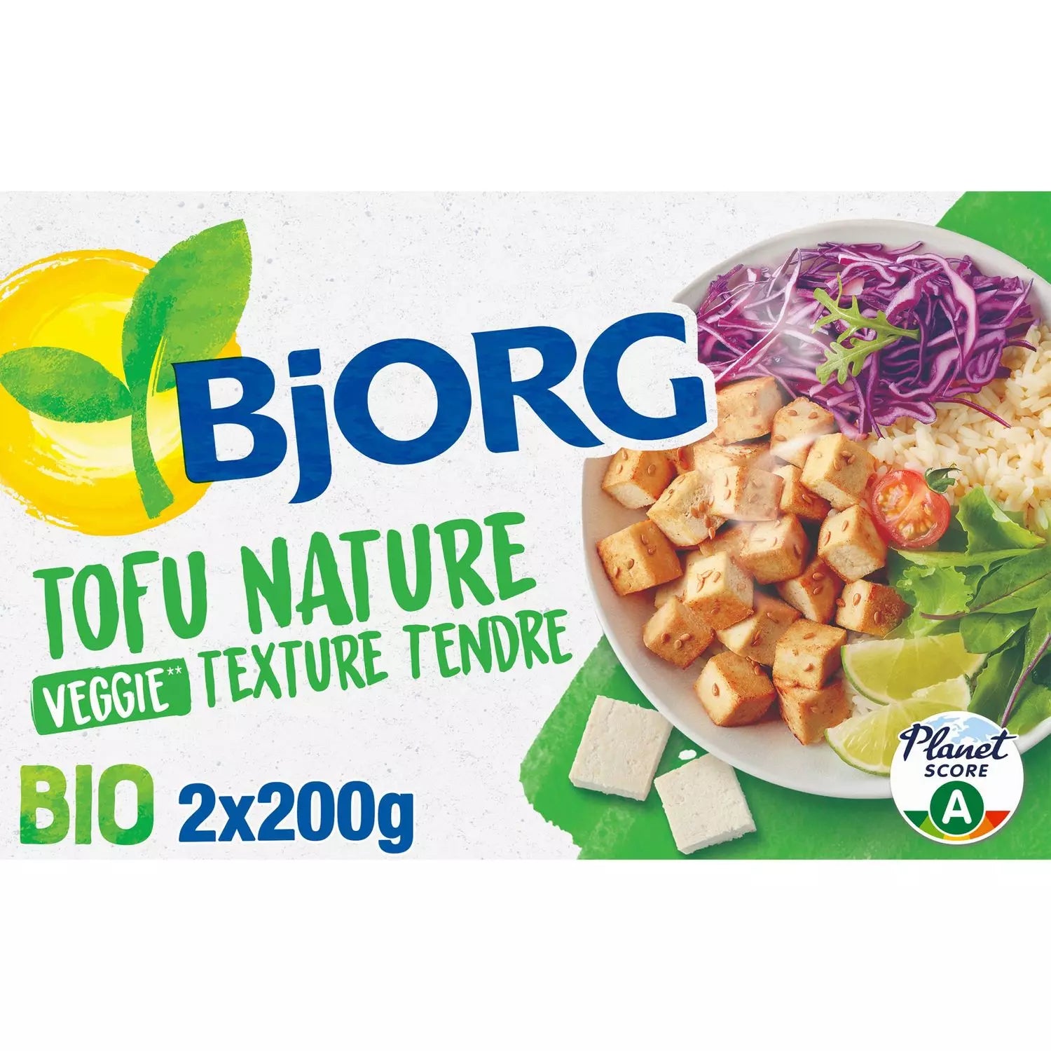 Bjorg Soft Veggie Tofu - 12*2*200gm