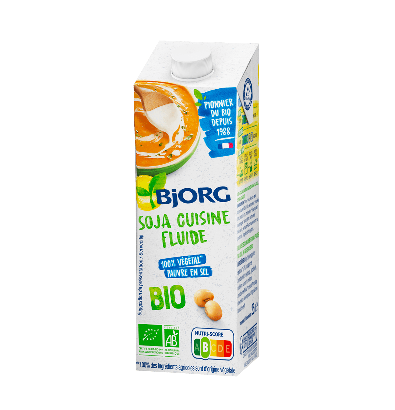 Bjorg Soy Cooking Cream - 24*250ml