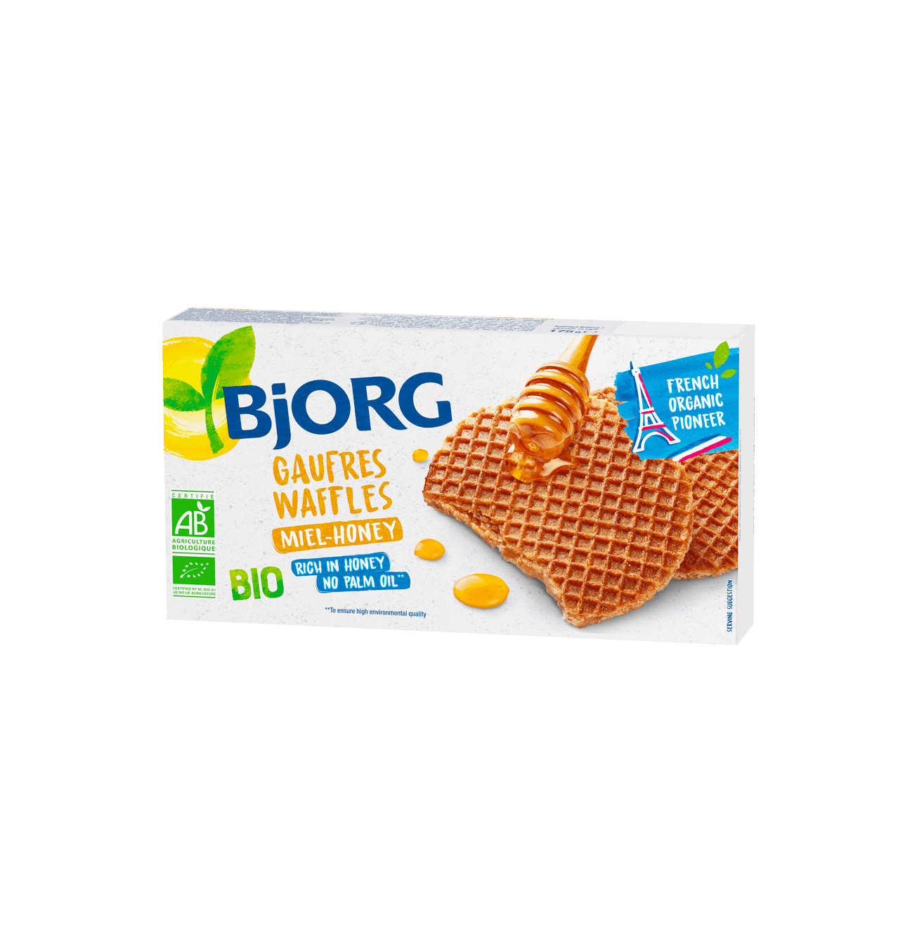 Bjorg Waffle with Honey Filling 12*175gm