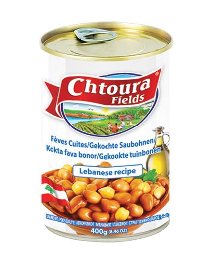 Chtoura FIELDS FAVA WITH CHICK PEAS - 24*400GM