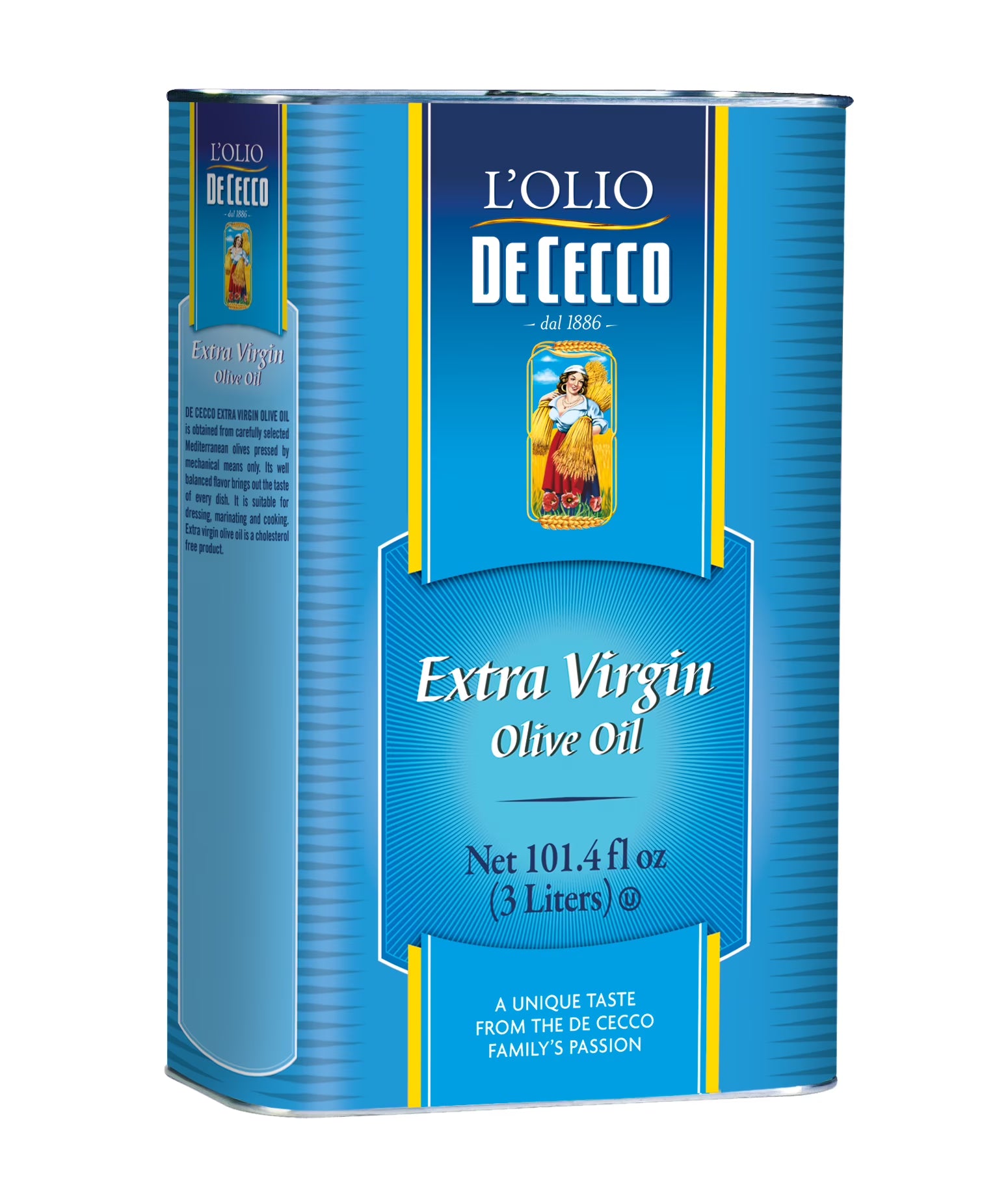 De Cecco Classic Extra Virgin Olive Oil - 4*3ltr