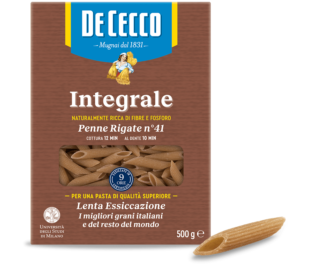 De Cecco Penne Rigate Integrali - 12*500gm
