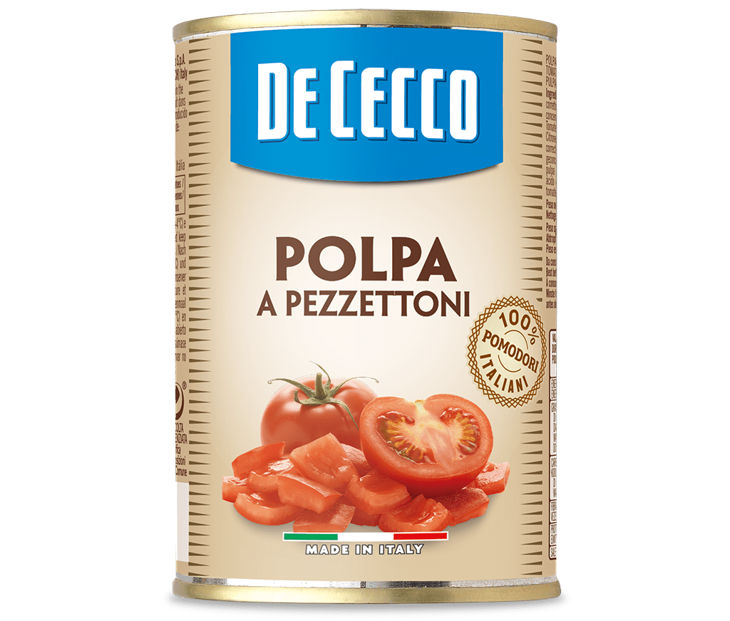 De Cecco Polpa A Pezzettoni - 12*400gm