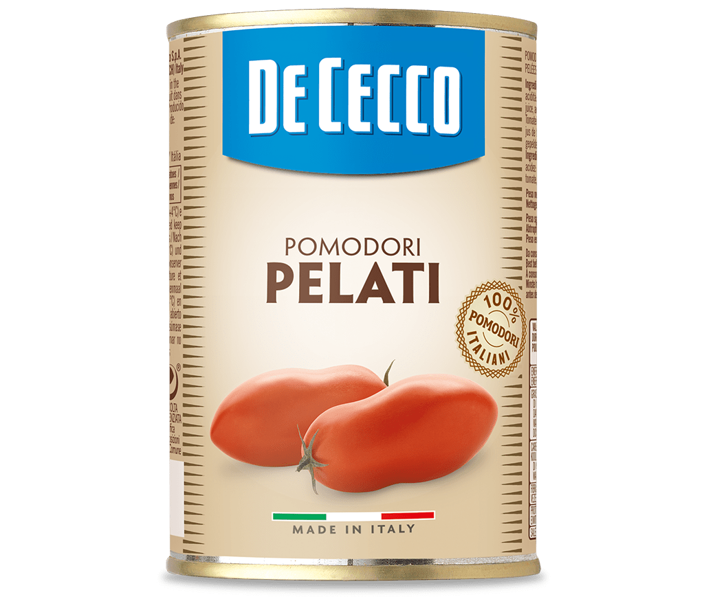 De Cecco Pomodori Pelati Lattina - 12*400gm-Can