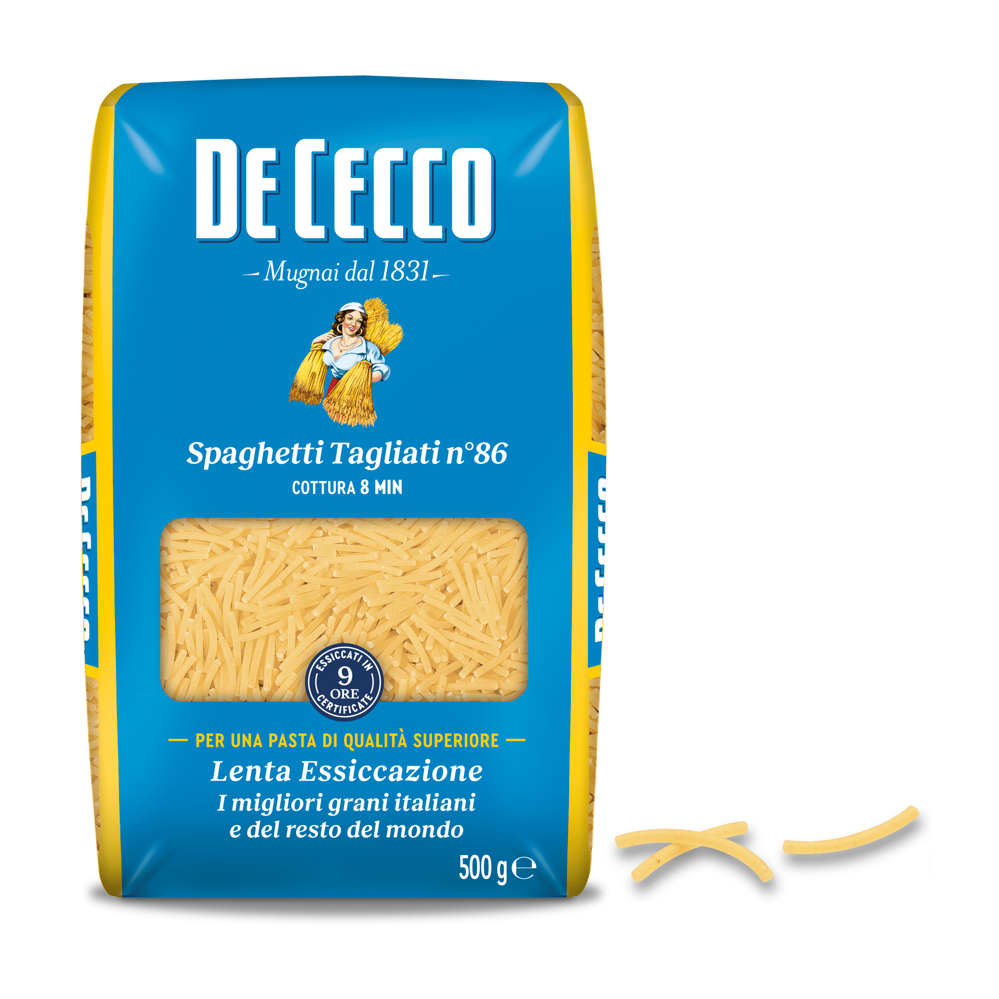 De Cecco Spaghetti Tagliati N86 - 24*500gm