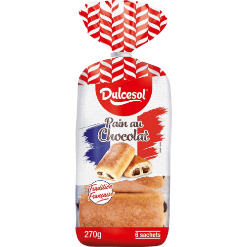 Dulcesol Chocolate Puff Pastries - 10*6*270gm