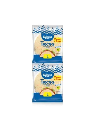 Dulcesol Wheat Tortillas 12u - 14*300g (15cm)