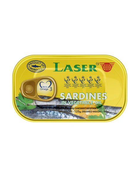 LASER SARDINES - 50*125GM