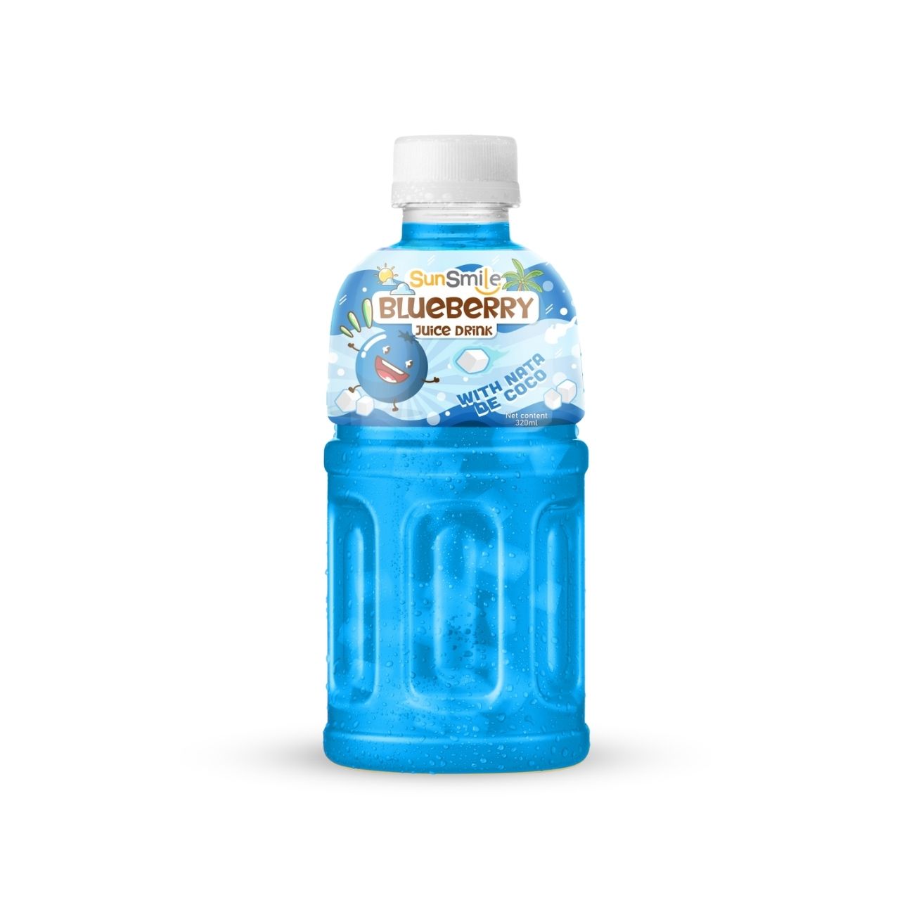 Nawon Blueberry Juice With Nata De Coco - 6*4*320ml