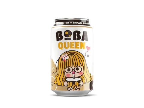 Nawon Boba Queen Milktea Brown Suger - 24*330ml