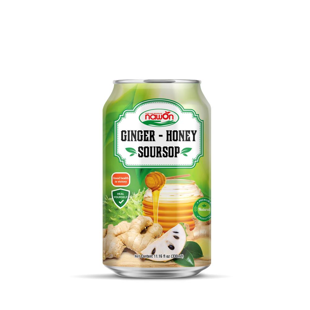 Nawon Ginger Honey & Soursop - 24*330ml