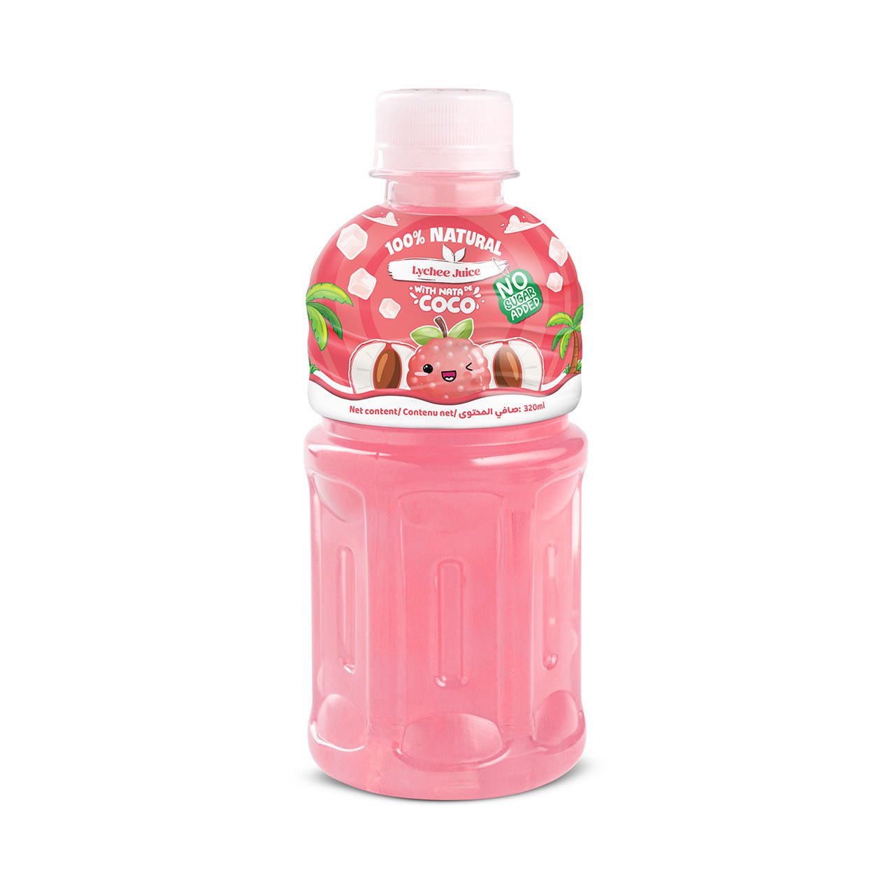 Nawon Lychee Juice With Nata De Coco - 6*4*320ml