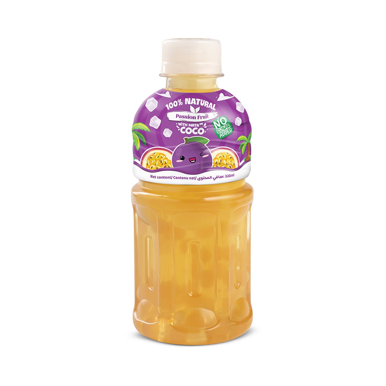 Nawon Passion Fruit Juice With Nata De Coco - 6*4*320ml