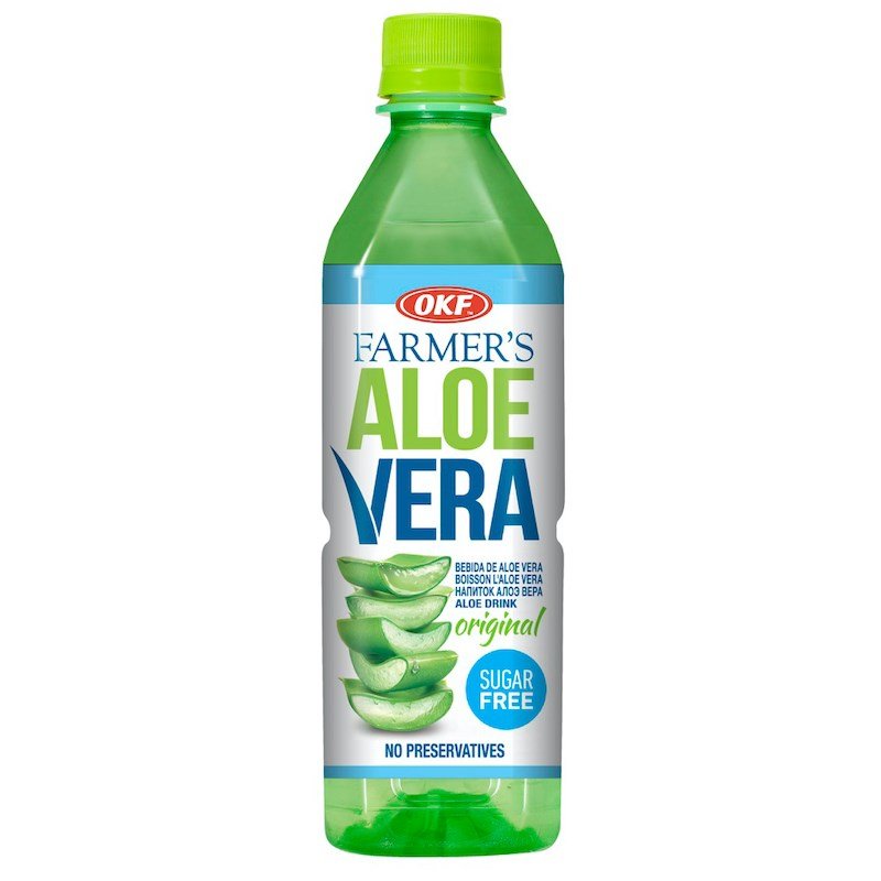OKF Farmers Aloe Vera Original Sugar Free - 20*500ml