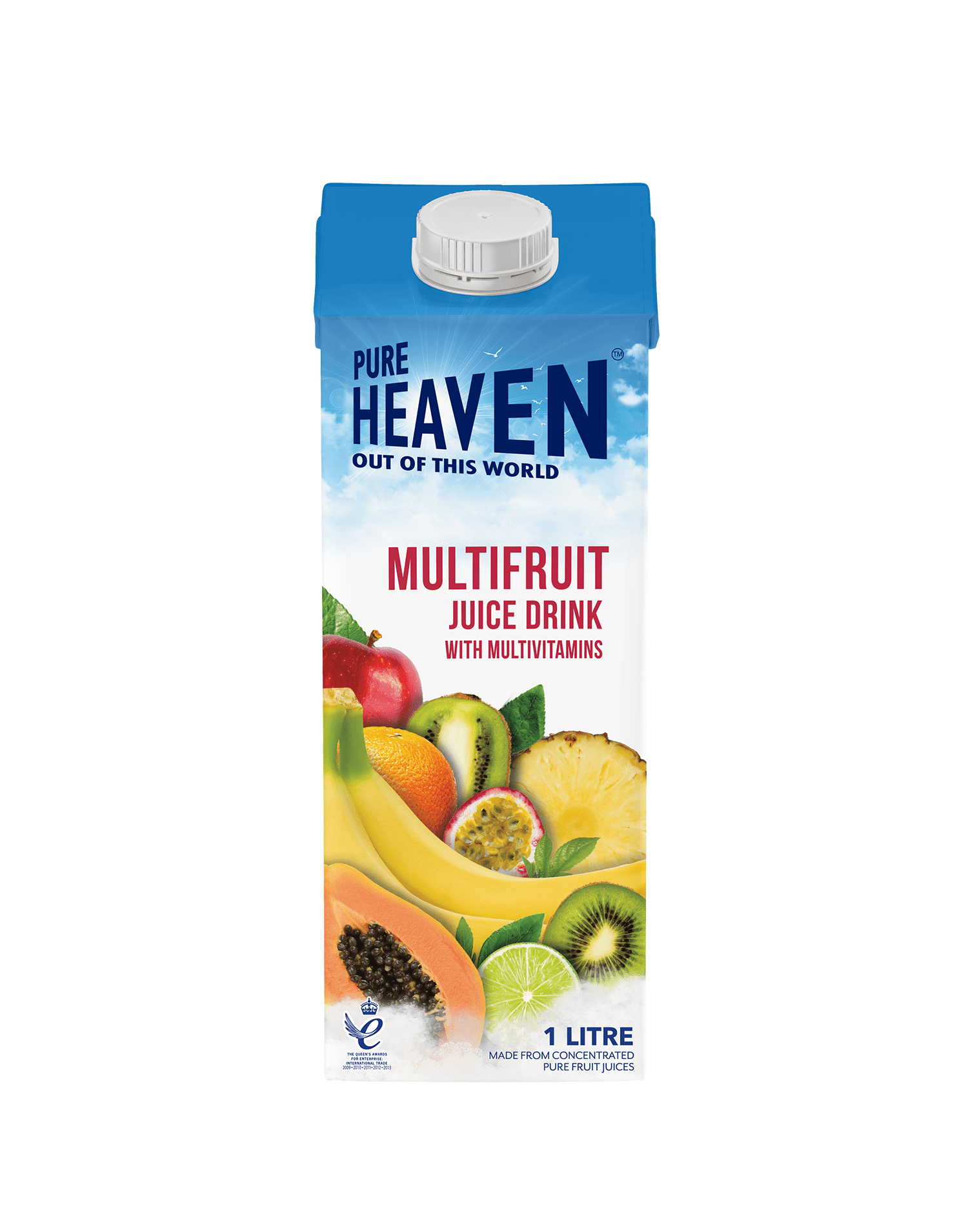 PURE HEAVEN MULTIFRUIT JUICE - 8x1LTR
