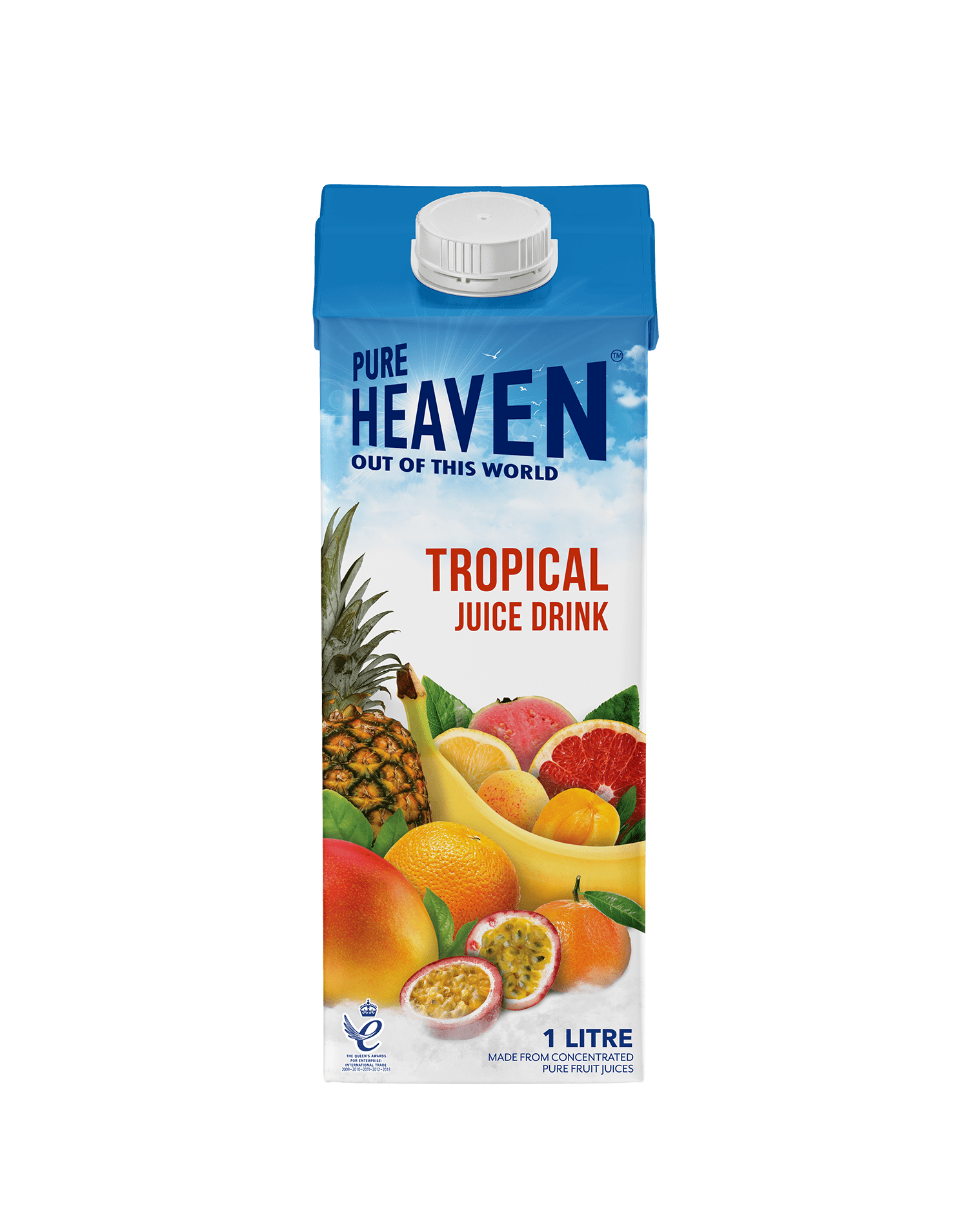PURE HEAVEN TROPICAL JUICE - 8x1Ltr