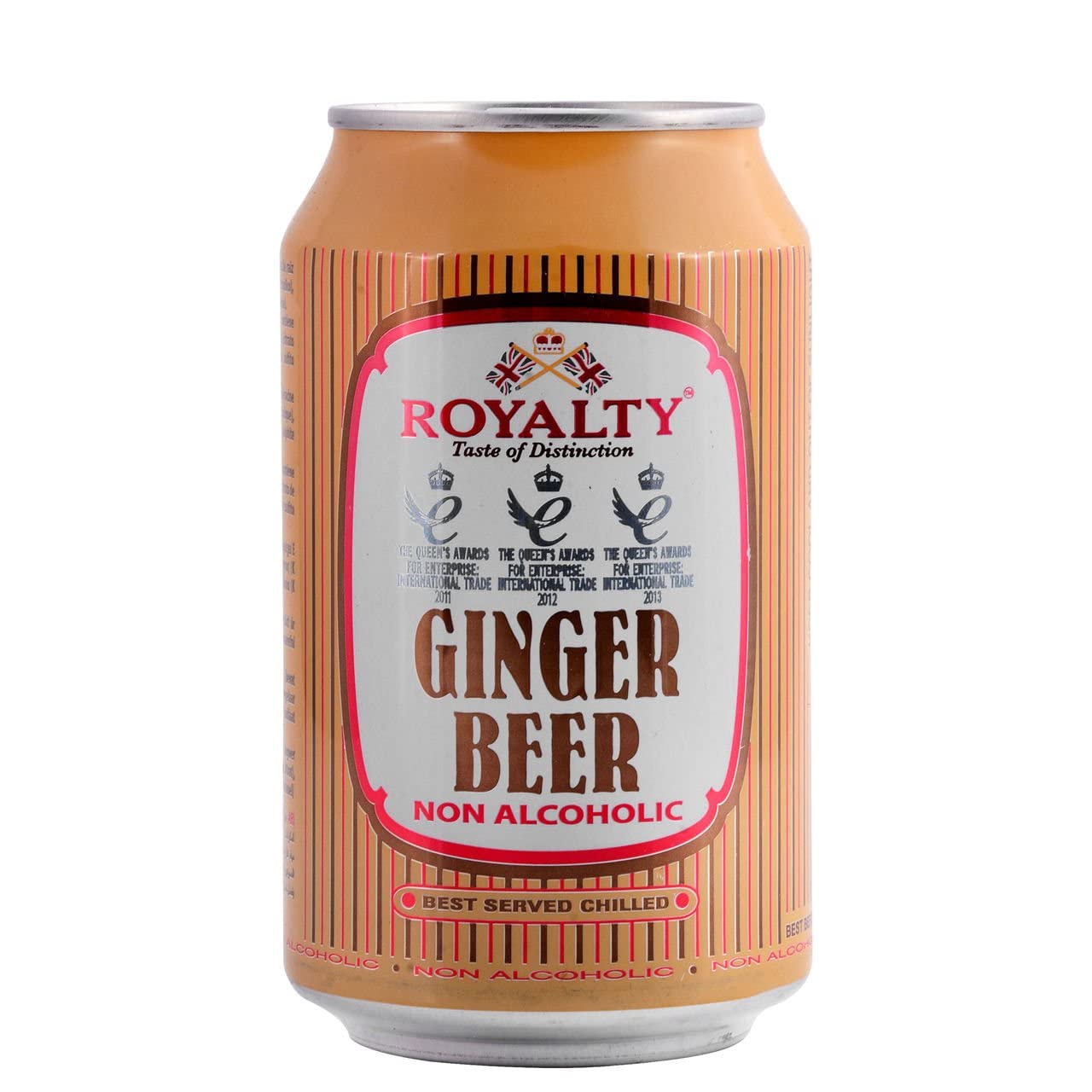 ROYALTY GINGER BEER - 24x330ml