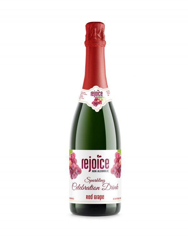 Rejoice Sparkling Drink Red Grape - 12x750ml