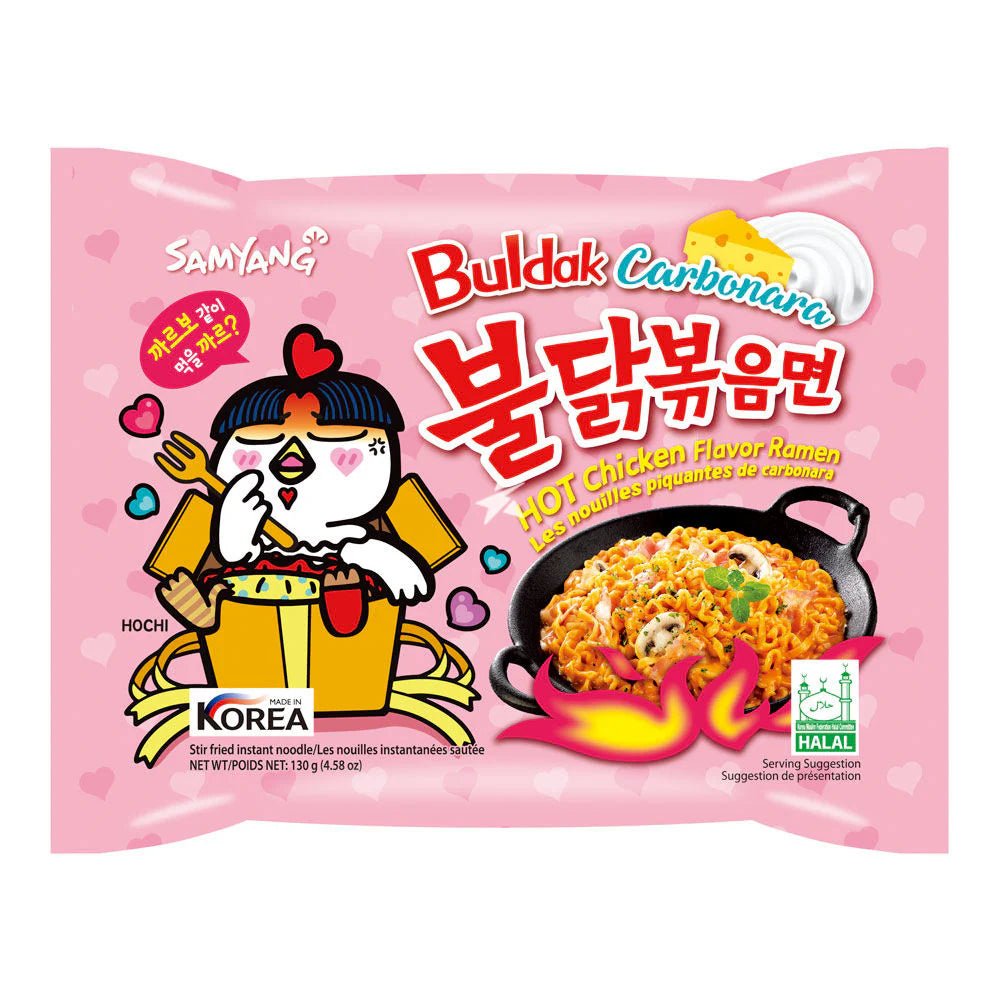 Samyang Hot Chicken Flavor Ramen Carbonara - 40*130gm