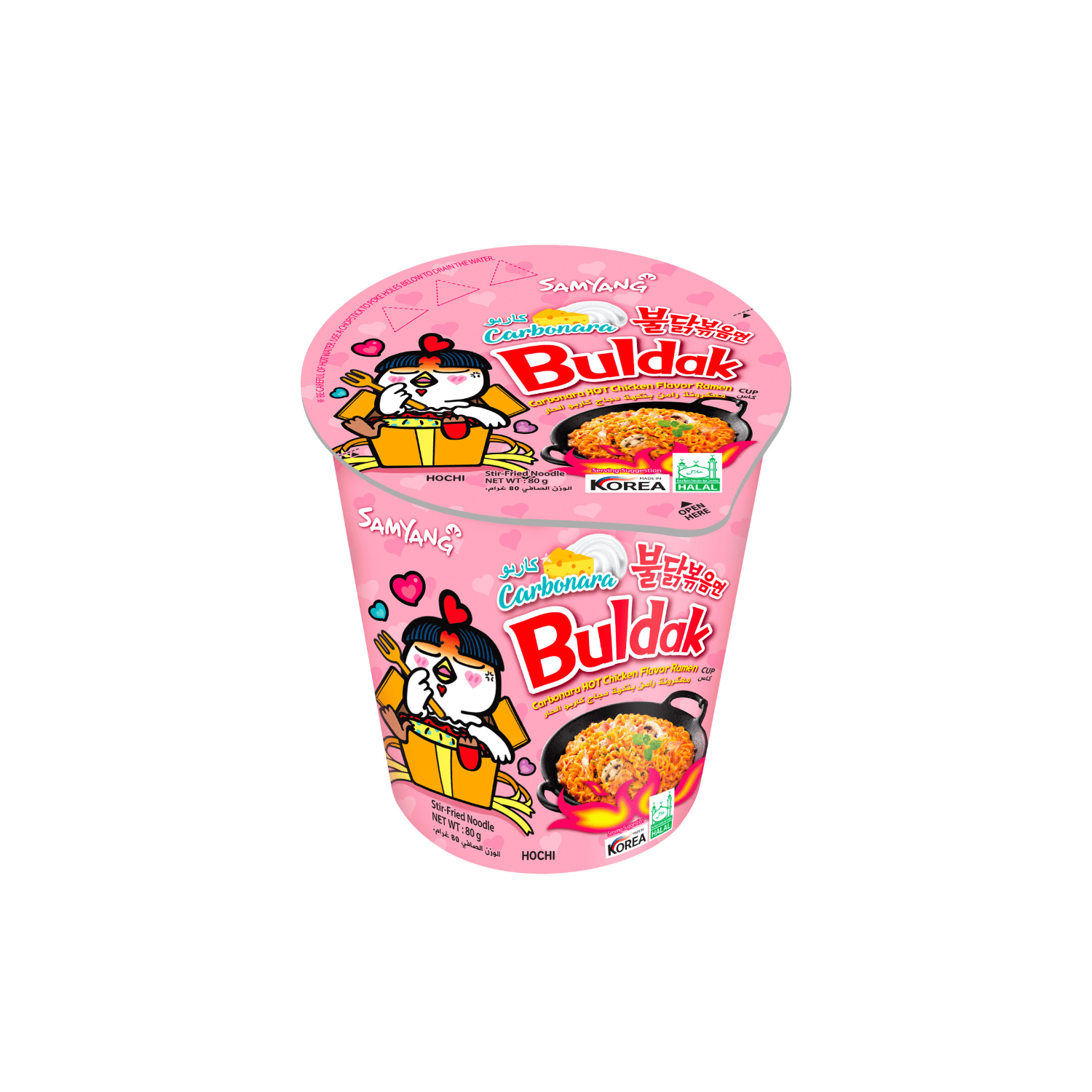 Samyang Hot Chicken Flavor Ramen Carbonara Cup - 30*80gm