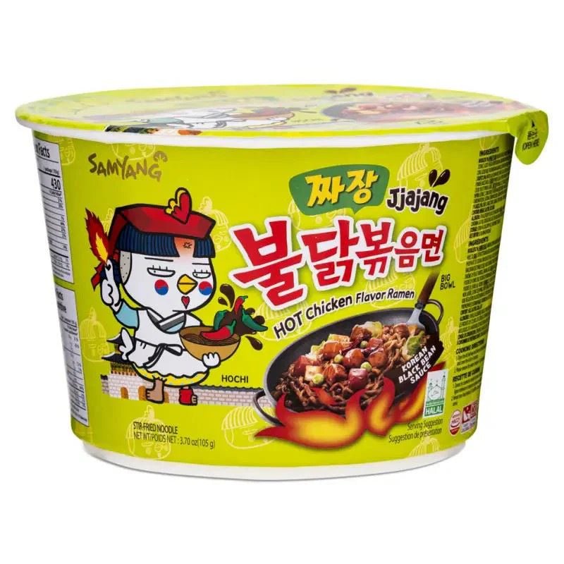 Samyang Hot Chicken Flavor Ramen Jjajang (Big Bowl) - 16*105gm