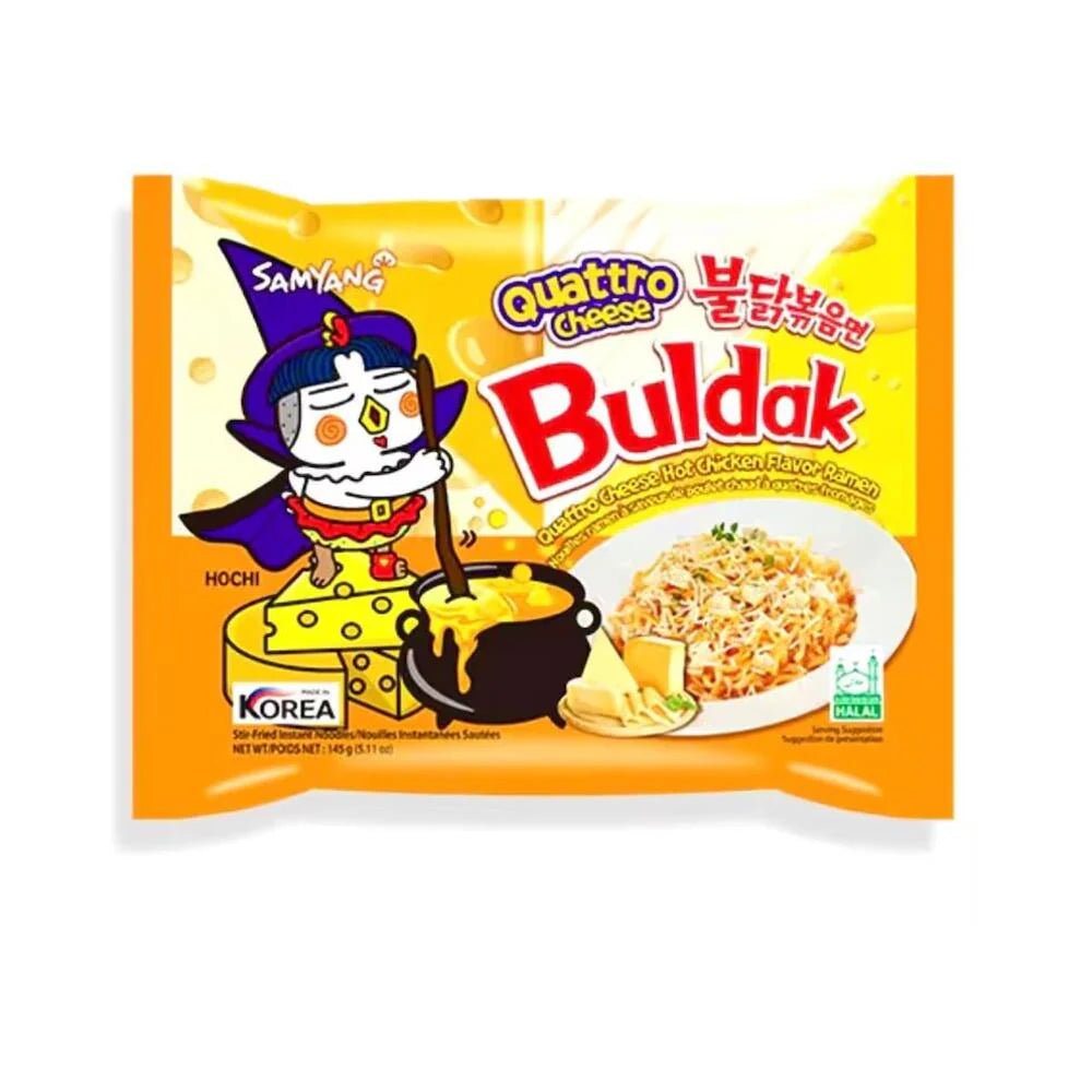 Samyang Hot Chicken Flavor Ramen Quattro Cheese - 40*145gm