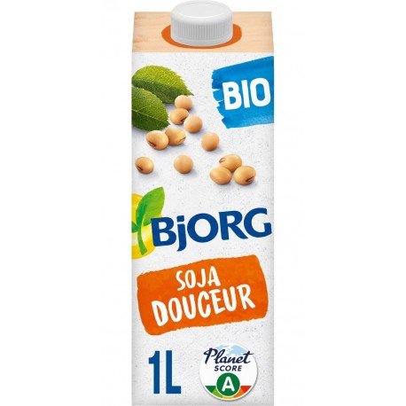 Bjorg Soy Softness Drink - 12*1ltr
