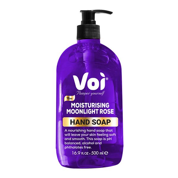 VOI HAND SOAP MOONLIGHT ROSE - 12*500 ML