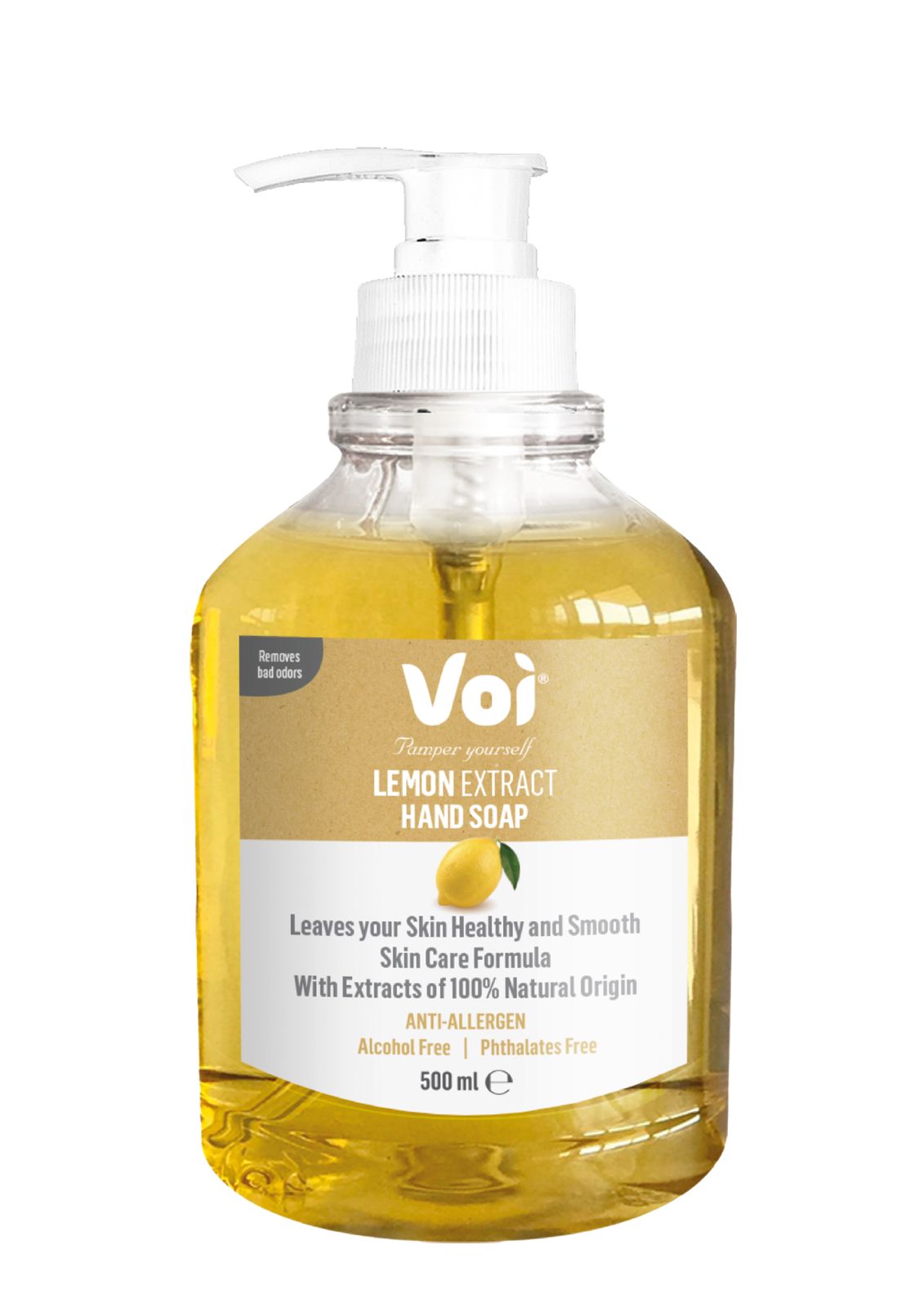 VOI LEMON EXTRACT HAND SOAP - 12*500ML