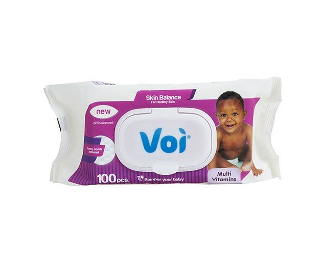 VOI MULTI VITAMINE PURPLE BABY WET WIPES - 24*100 PCS