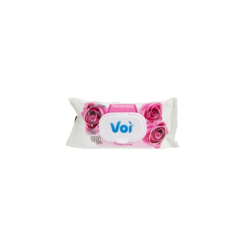 VOI WET WIPES VALENTINE ROSE 100 PCS