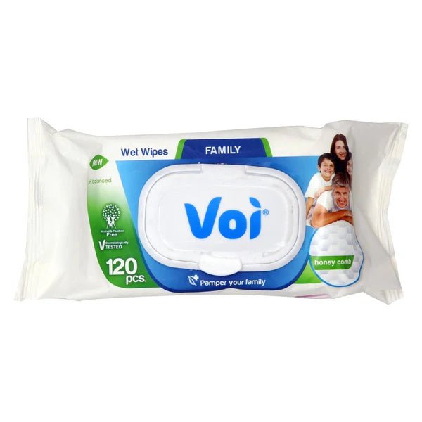 Voi Baby Wet Wipes Family 120 Pcs