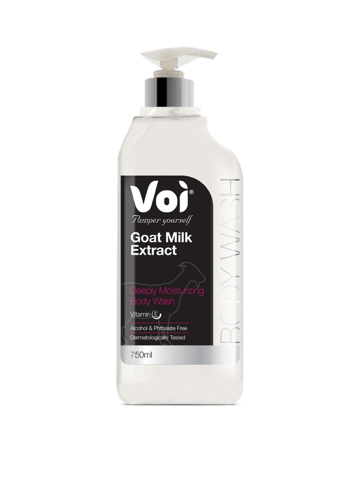 Voi Body Wash Goat Milk Extracted - 12*750ml