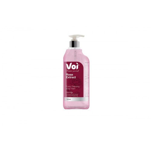 Voi Body Wash Rose Extracted - 12*750ml