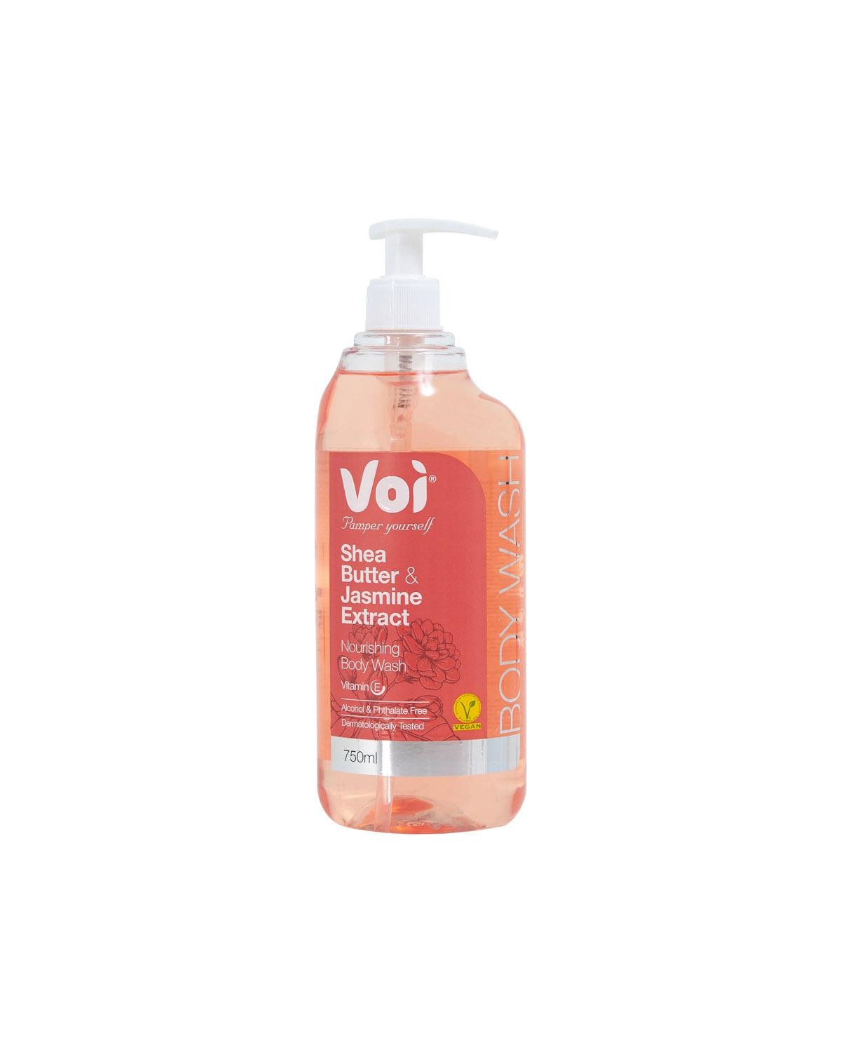 Voi Body Wash Shea Butter & Jasmin - 12*750ml