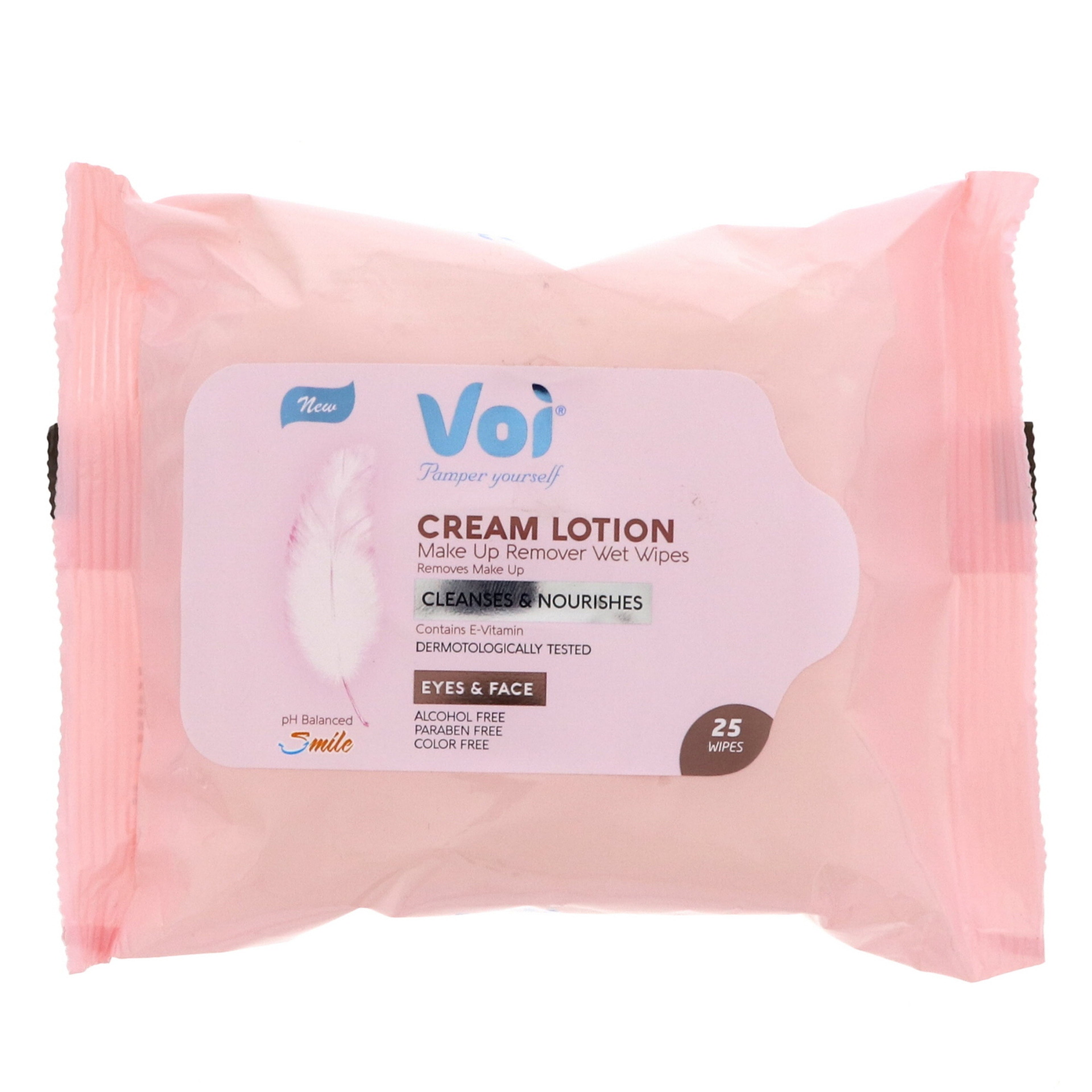 Voi Wet Wipes Make Up Remover Cream Lotion - 96*25