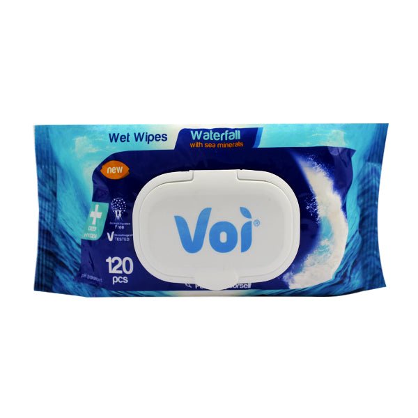 Voi Wet Wipes Waterfall 120 Pcs